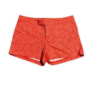 Banana Republic Dress Shorts Patterned red and white